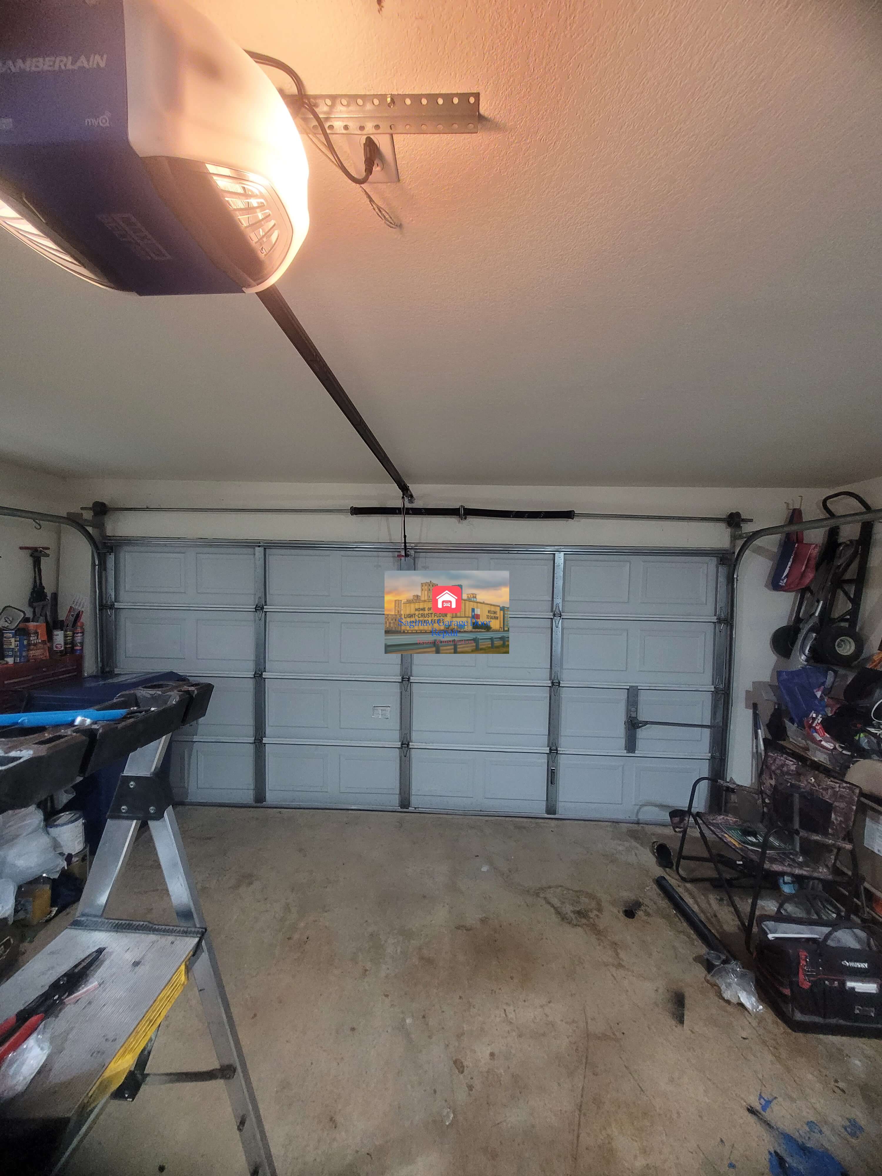 chamberlain opener install